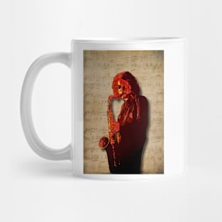 SaxMan Hits the Sheets Mug